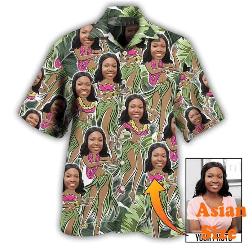 3D Printing Foto - Creative Funny Dance Hawaii Shirt Unisex