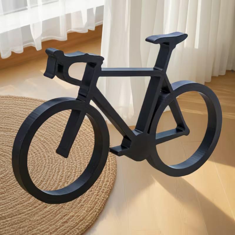 3D Printing Table - Bicycle Sculpture 3D Printed Minimalist Bike