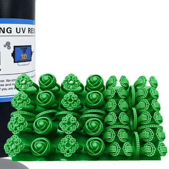 3D Print Isopropyl Alcohol - EE Smooth Surface High Wax Green
