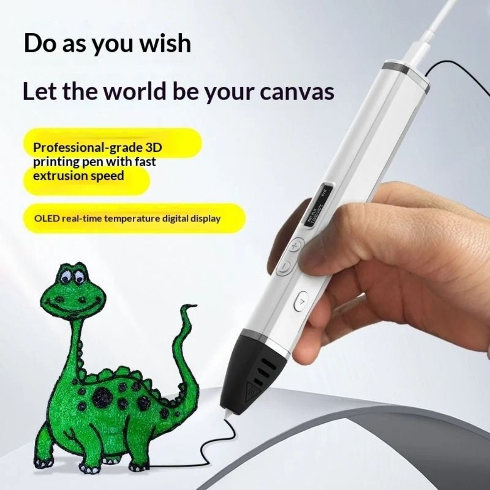 3D Printing Pen For Adults - Professional OLED Display 3D Printing Pen