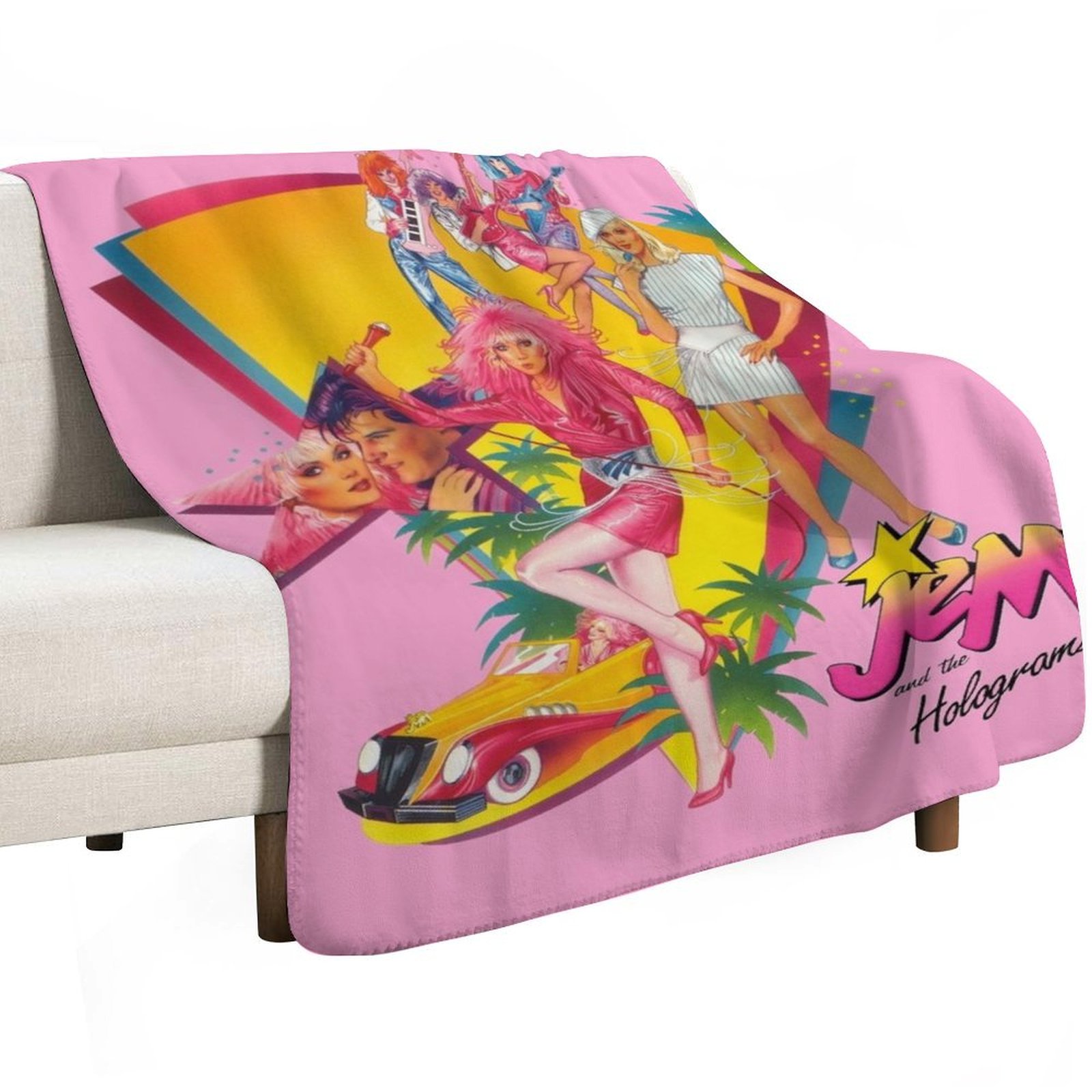 Jem and the Holograms Throw Bl - 3D Printing Hologram avaliação e preço