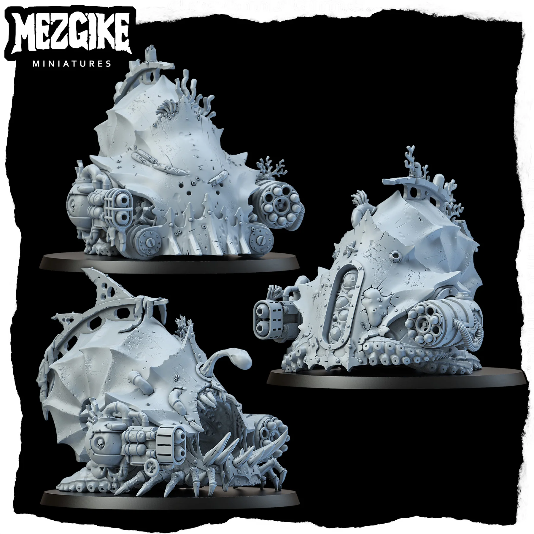 Death shell crawlers Miniature - 3D Printing Resin avaliação e preço