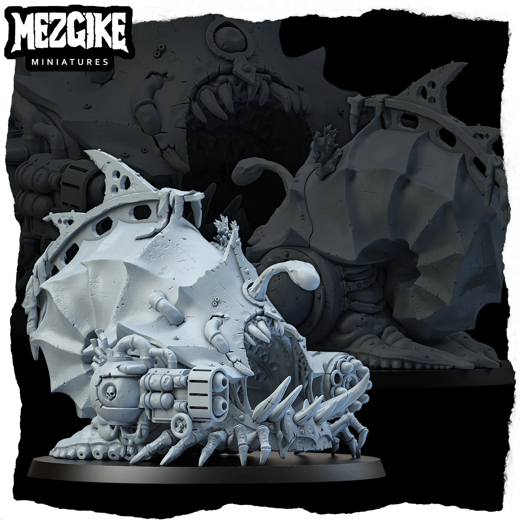Death shell crawlers Miniature - 3D Printing Resin avaliação e preço