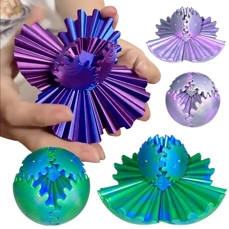 3D Printed Gear Ball Fidget To - 3D Printing Table avaliação e preço