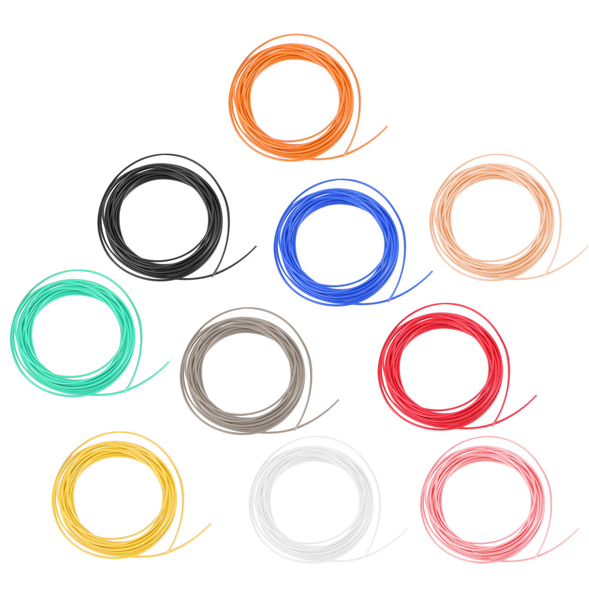10Pcs 1.75mm Quality Pla Filam - 3D Printing High Temperature Materials avaliação e preço