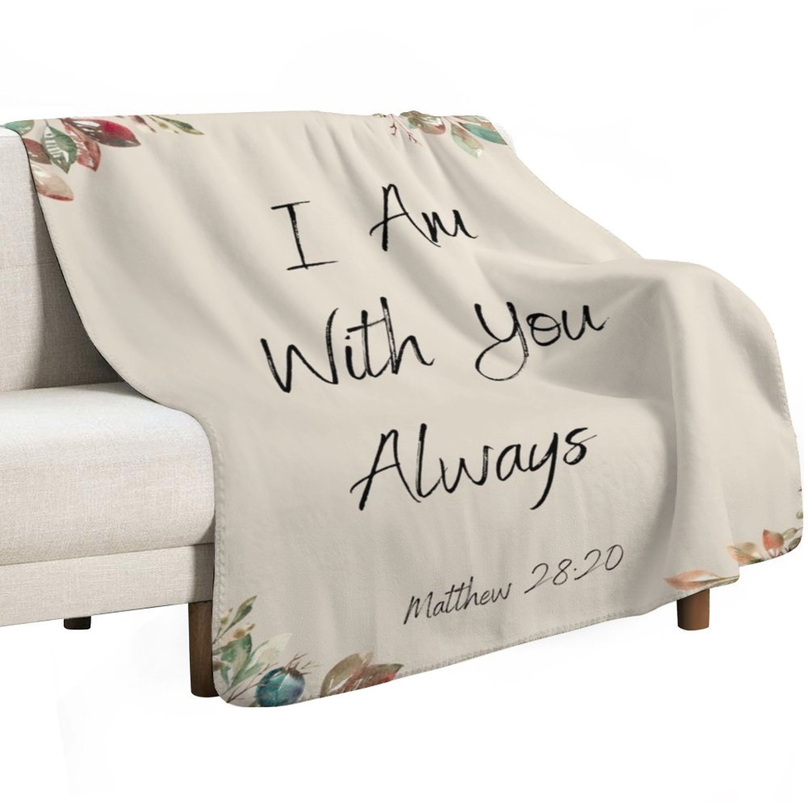 Bible Verse- I Am With You Alw - 3D Printing Verse avaliação e preço