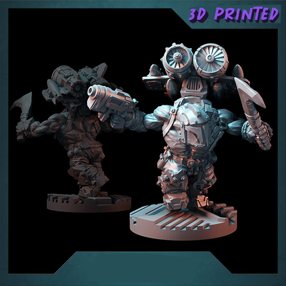 Rocket Orcs  Armour Miniature, - 3D Printing Resin avaliação e preço