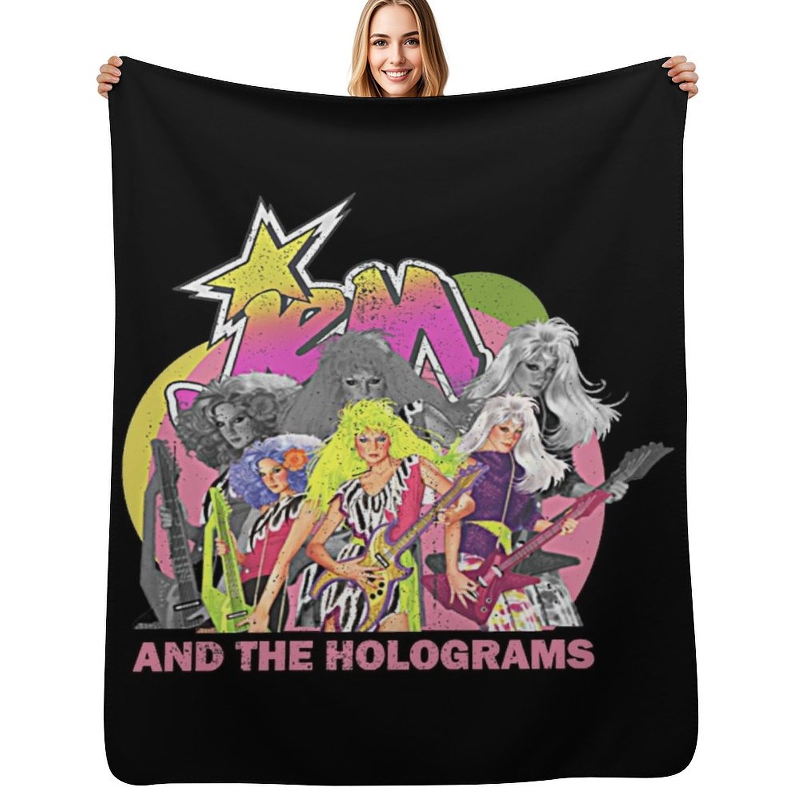 Jem Retro and the holograms Th - 3D Printing Hologram avaliação e preço