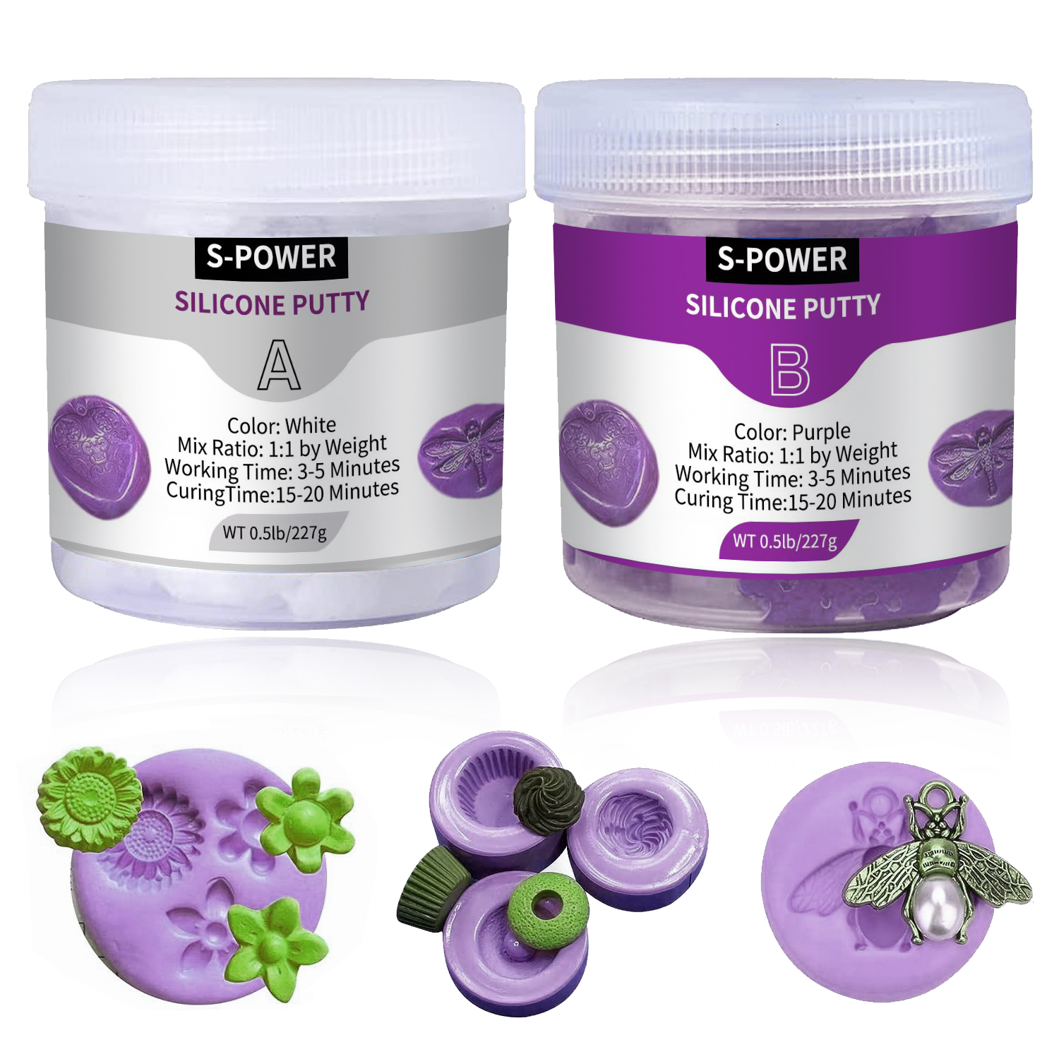 DIY Silicone Molding Putty Kit - 3D Print Isopropyl Alcohol avaliação e preço
