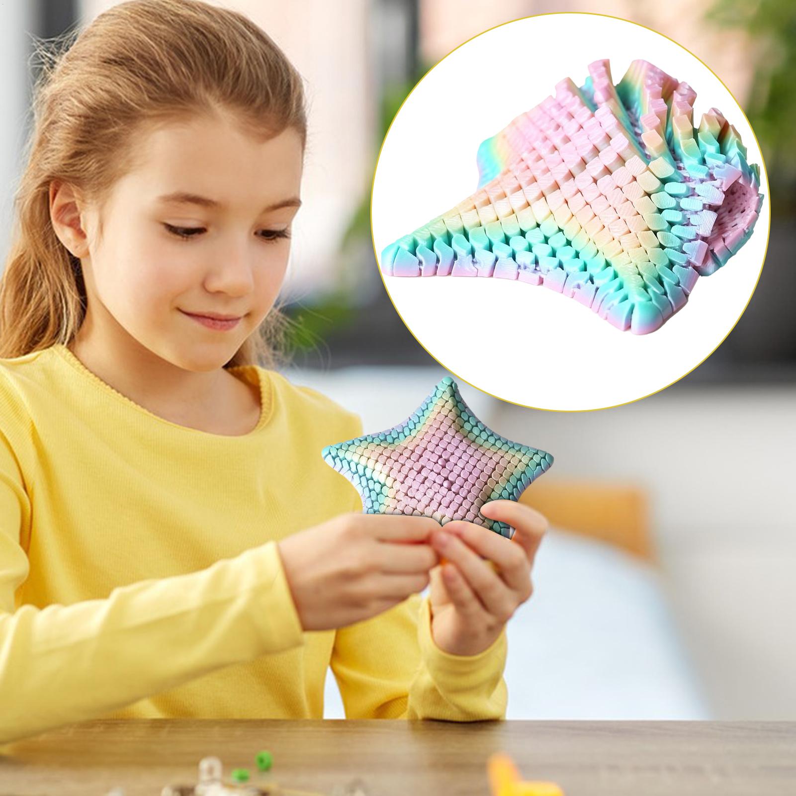 3D Printed Fidget Starfish Toy - 3D Printing Table avaliação e preço