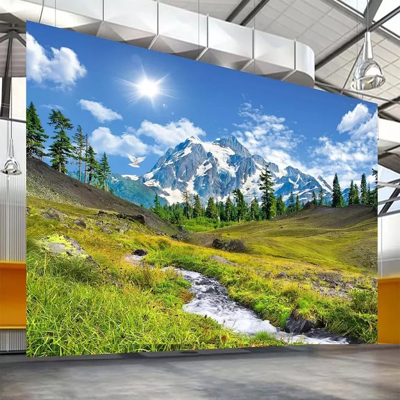 Snow Mountain Plateau Natural  - 3D Printing Foto avaliação e preço