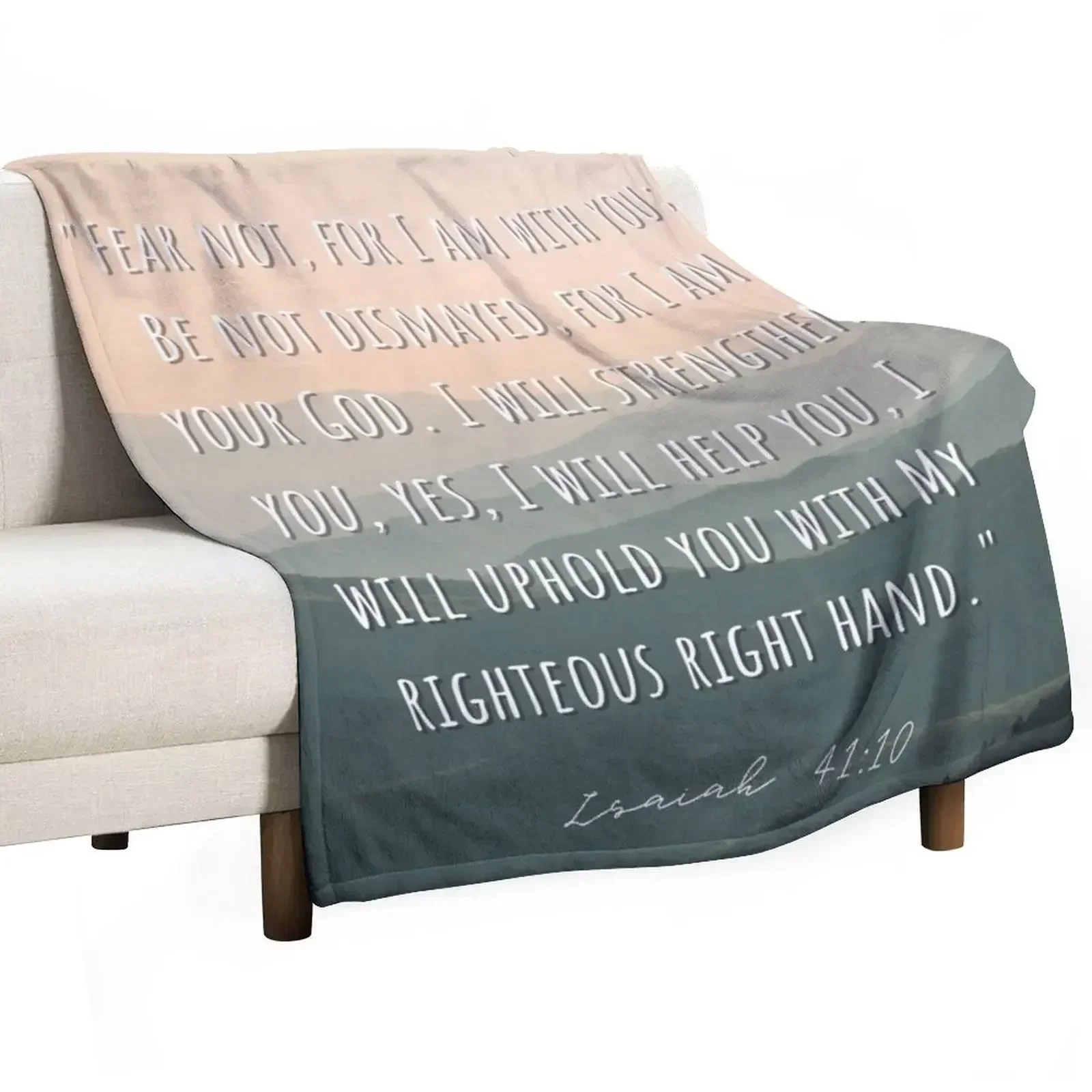 Christian Bible Verse Throw Bl - 3D Printing Verse avaliação e preço