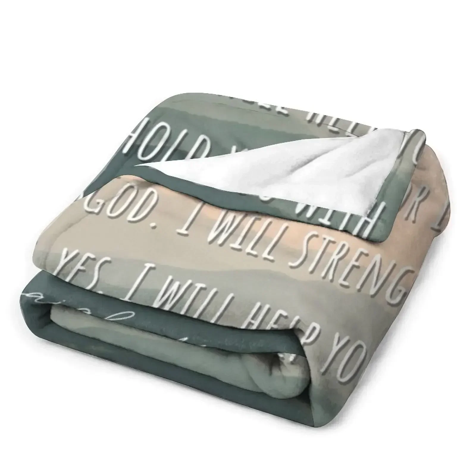 Christian Bible Verse Throw Bl - 3D Printing Verse avaliação e preço