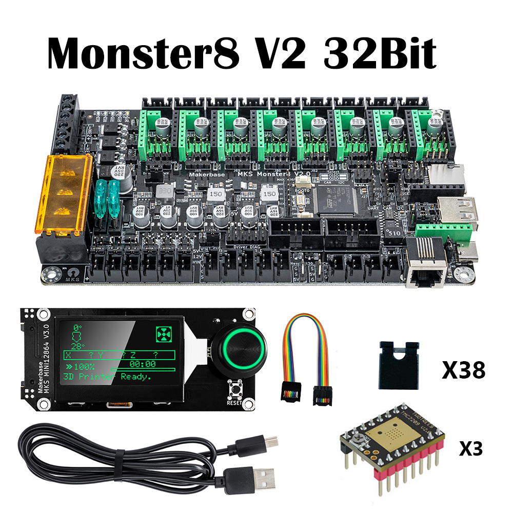 Makerbase MKS Monster8 V2 32Bi - 3D Printing Table avaliação e preço