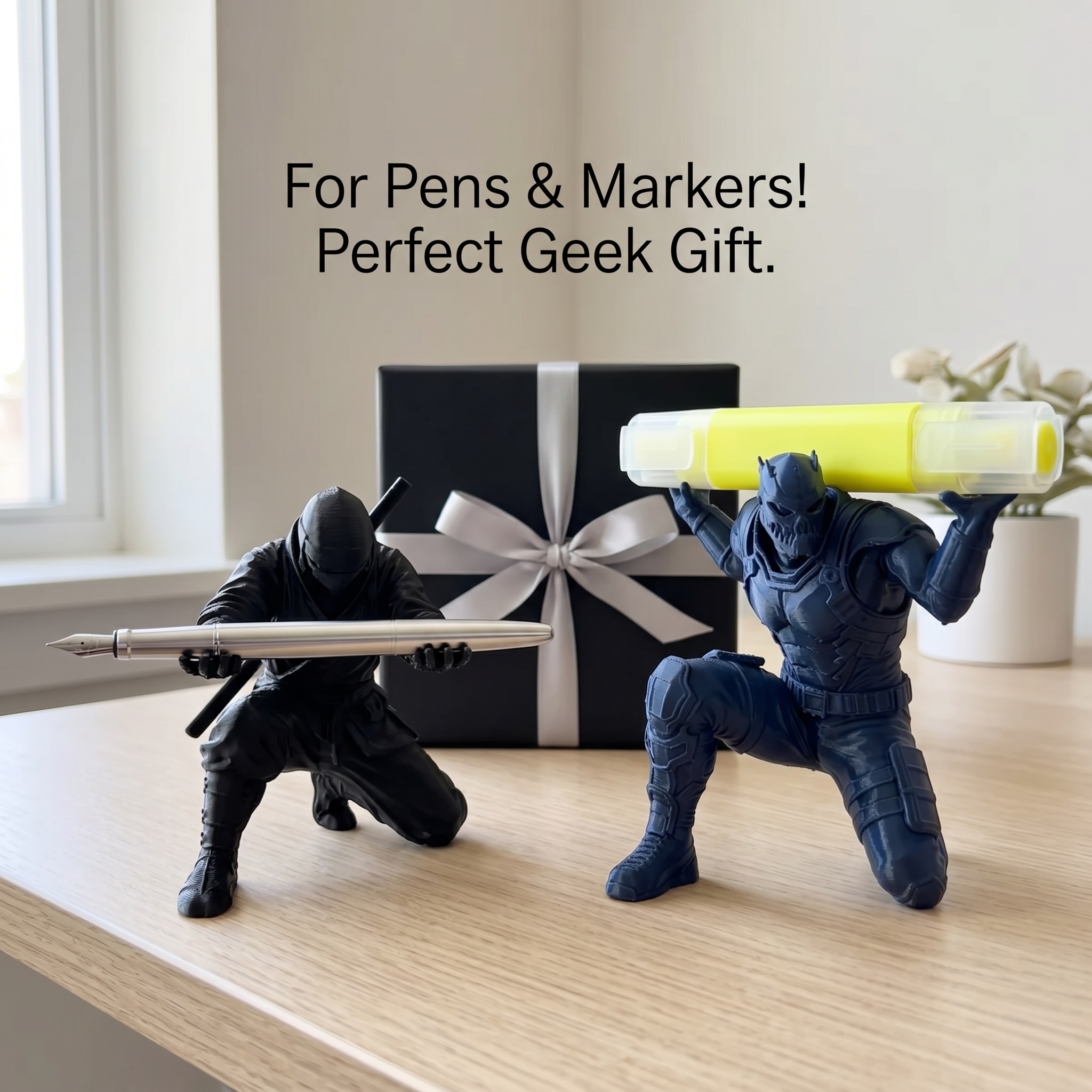3D Printed Ninja Pen Holder Cr - 3D Printing Pen For Adults avaliação e preço