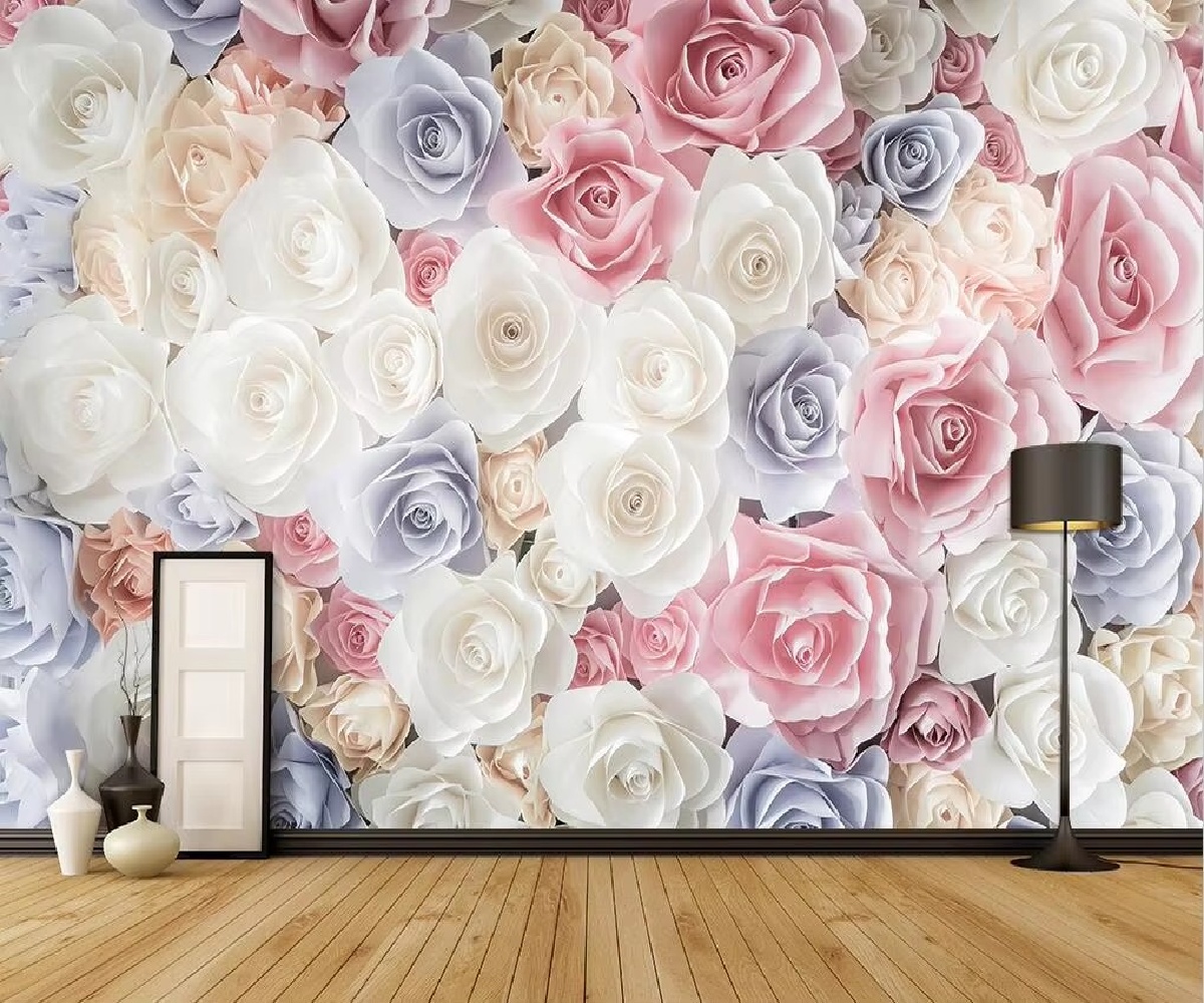 Custom Wallpaper photo Nordic  - 3D Printing Foto avaliação e preço