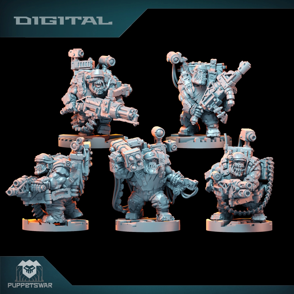 Orc Ultimate Badasses Squad, G - 3D Printing Resin avaliação e preço