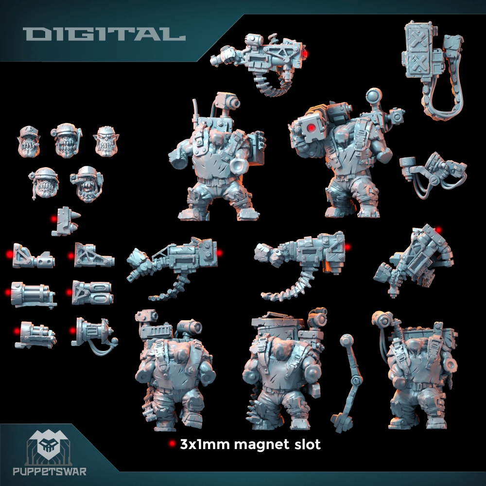 Orc Ultimate Badasses Squad, G - 3D Printing Resin avaliação e preço