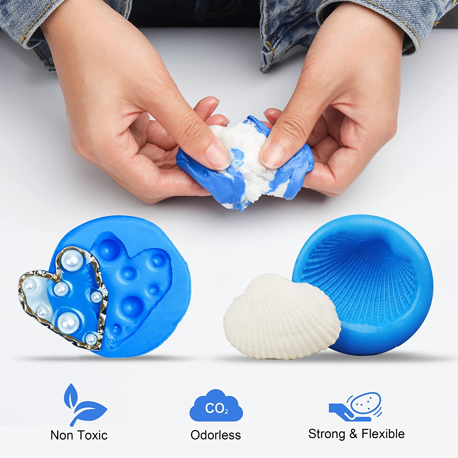 Silicone Mold Making Kit for R - 3D Print Isopropyl Alcohol avaliação e preço