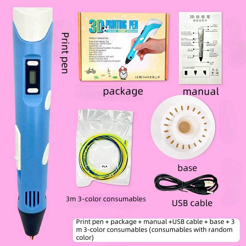 HOMEFISH Electronic 3D Printin - 3D Printing Pen For Adults avaliação e preço