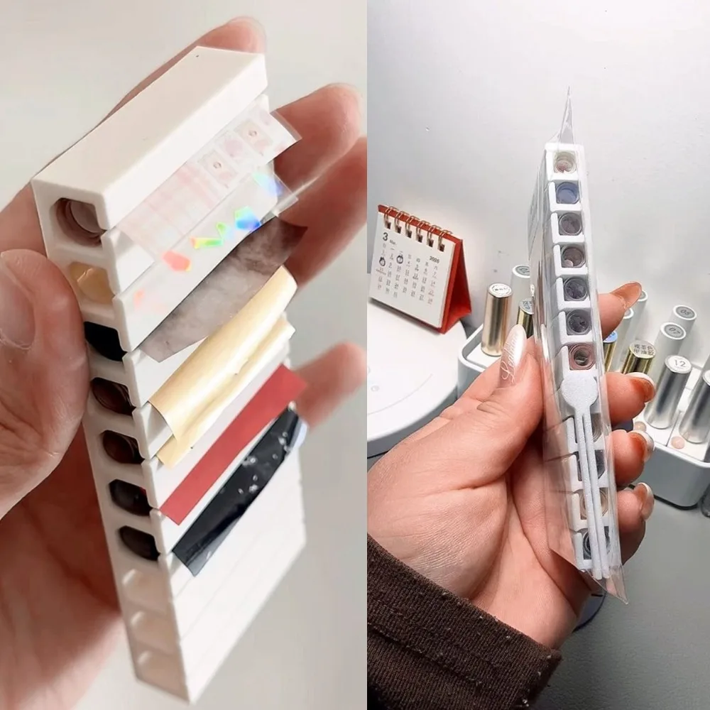 10-Slot Nail Transfer Paper Ho - 3D Printing Holder avaliação e preço