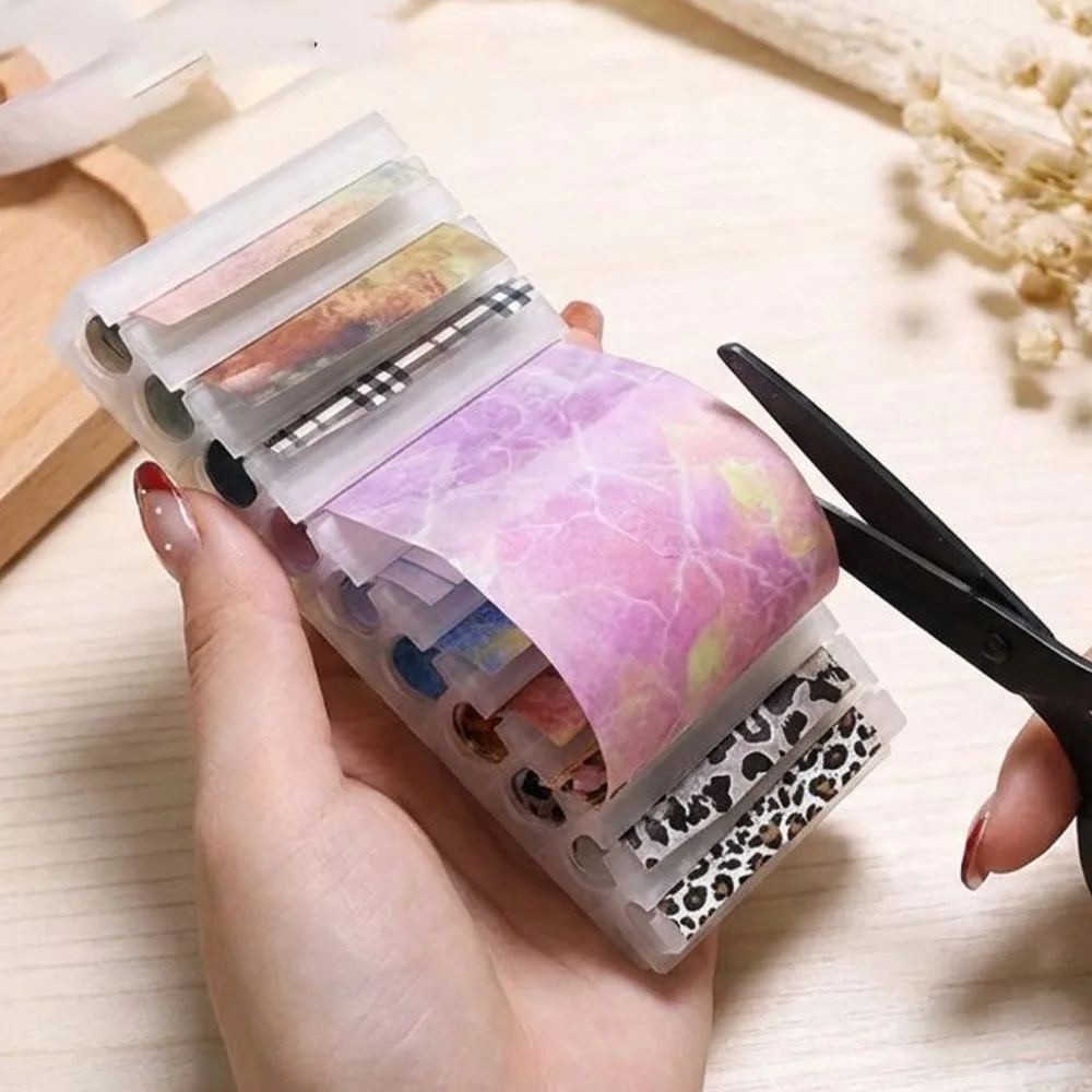 10-Slot Nail Transfer Paper Ho - 3D Printing Holder avaliação e preço