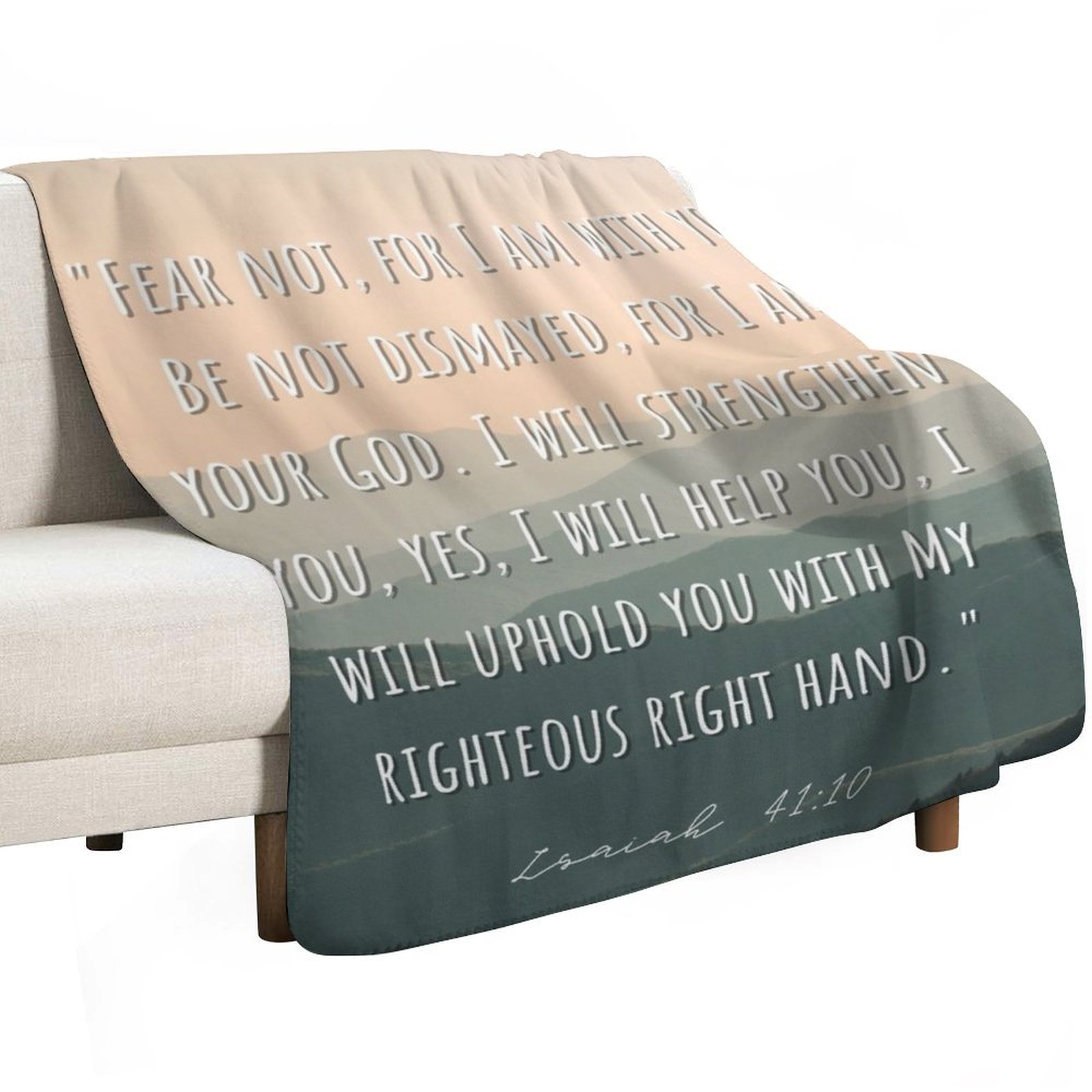 Christian Bible Verse Throw Bl - 3D Printing Verse avaliação e preço