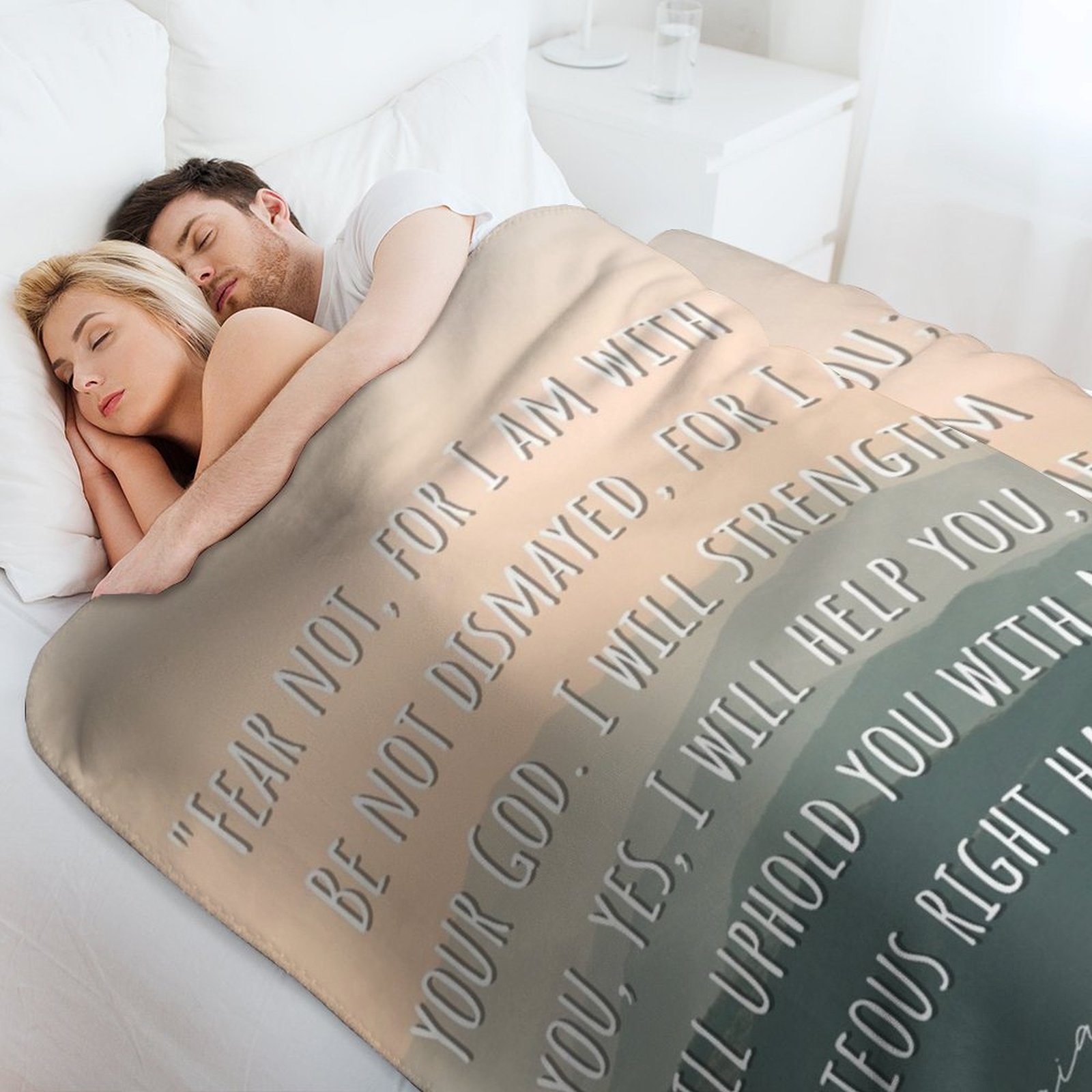 Christian Bible Verse Throw Bl - 3D Printing Verse avaliação e preço