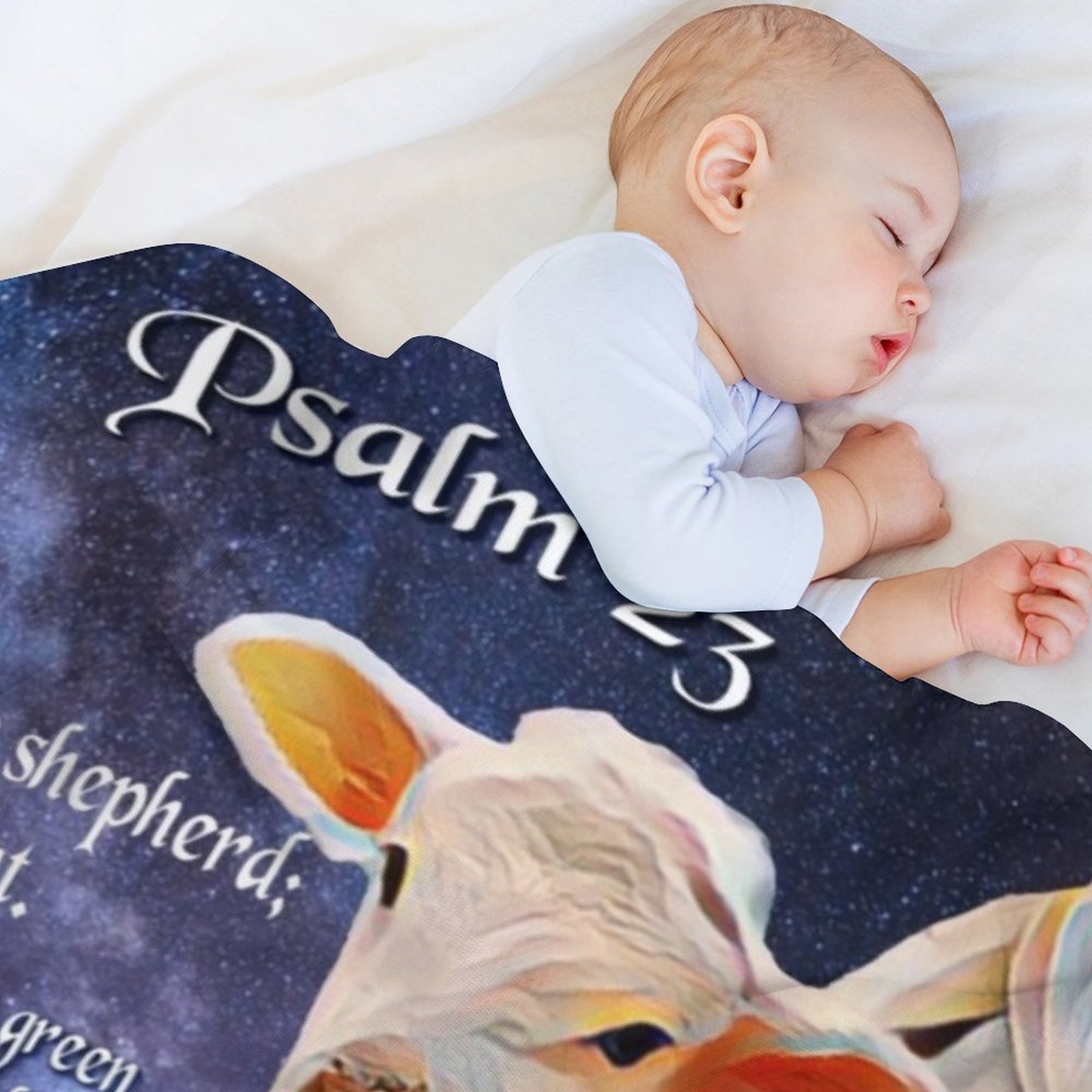 Psalm 23 Bible Verse Throw Bla - 3D Printing Verse avaliação e preço