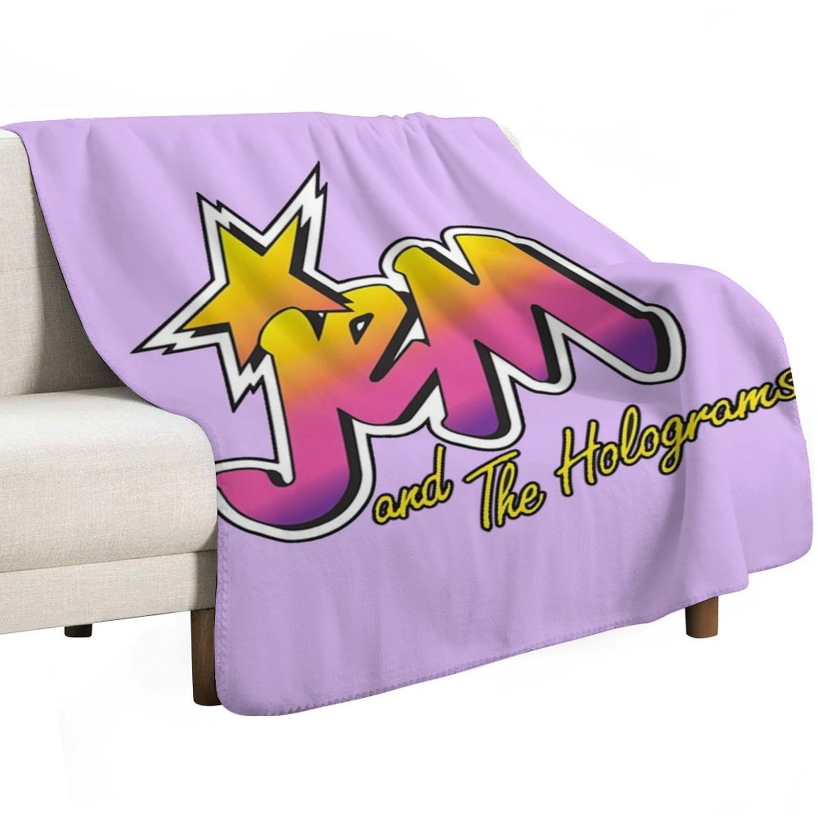 Jem and the holograms Throw Bl - 3D Printing Hologram avaliação e preço