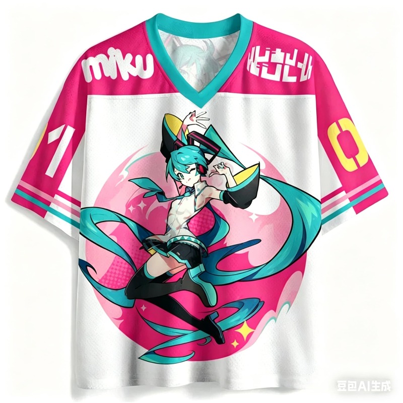 Vocaloid Hatsune Miku T-shirt  - 3D Printing Holder avaliação e preço