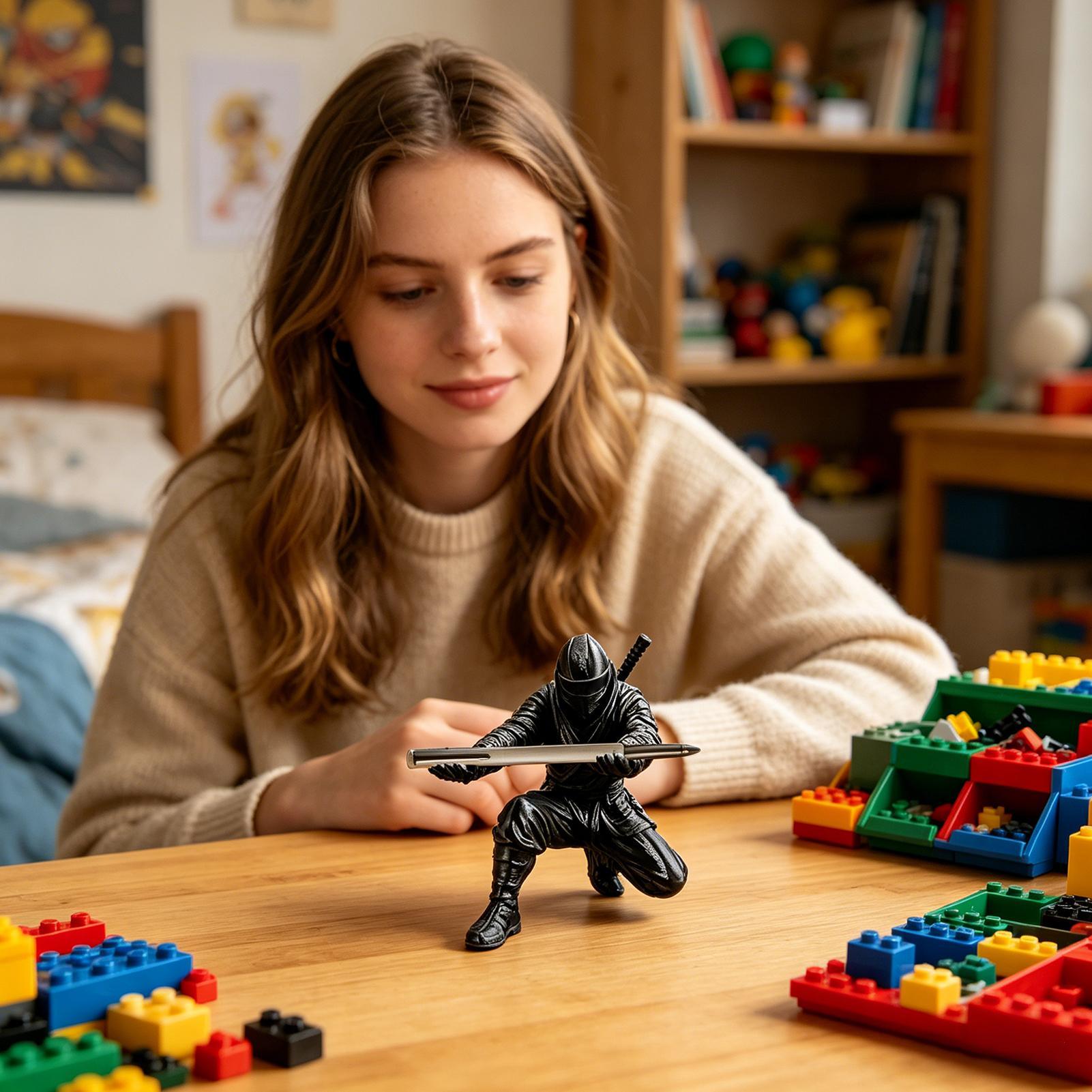 3D Printed Fun Pen Holder Orga - 3D Printing Pen For Adults avaliação e preço
