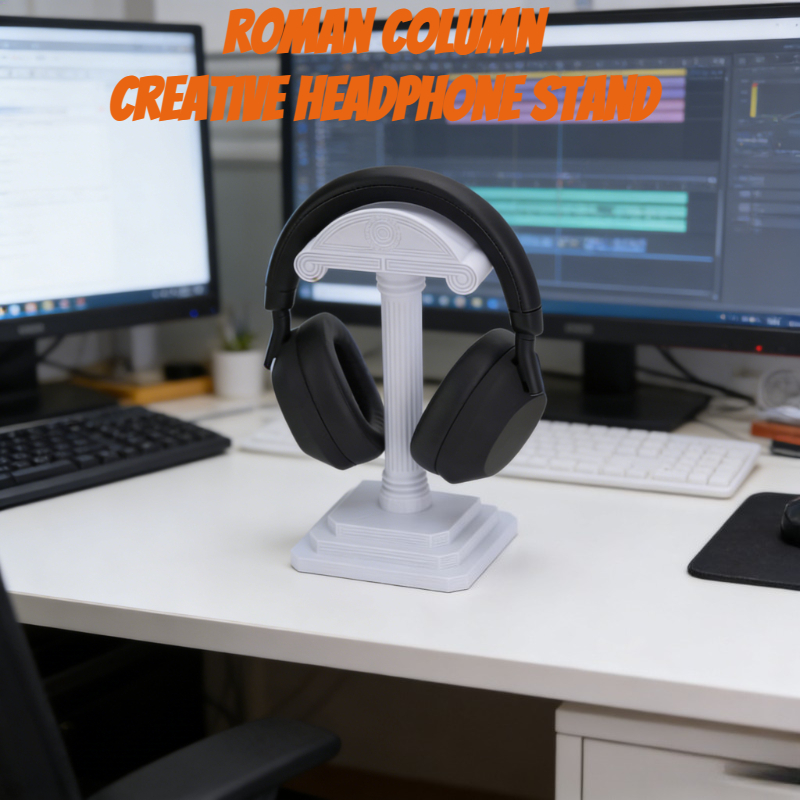Greek Column Headphone Stand 3 - 3D Printing Table avaliação e preço
