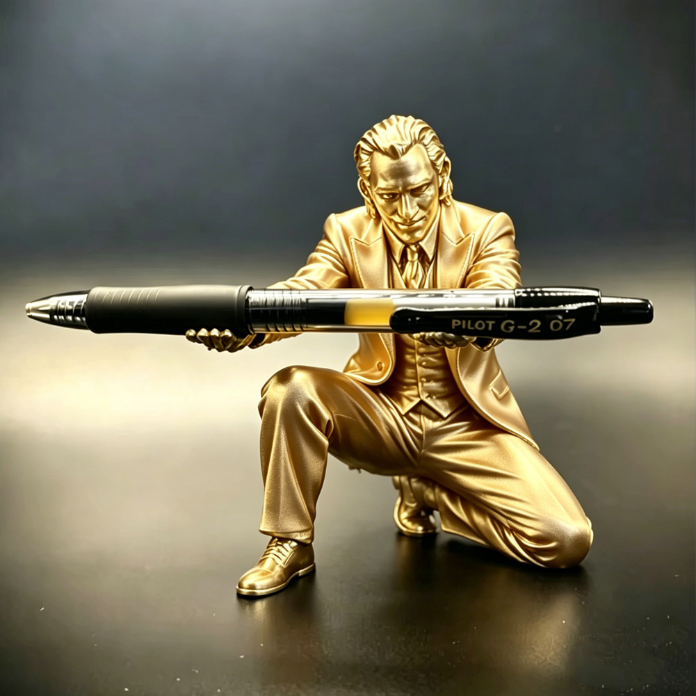 Creative Joker Pen Holder 3D P - 3D Printing Pen For Adults avaliação e preço