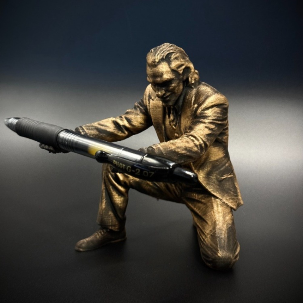 Creative Joker Pen Holder 3D P - 3D Printing Pen For Adults avaliação e preço