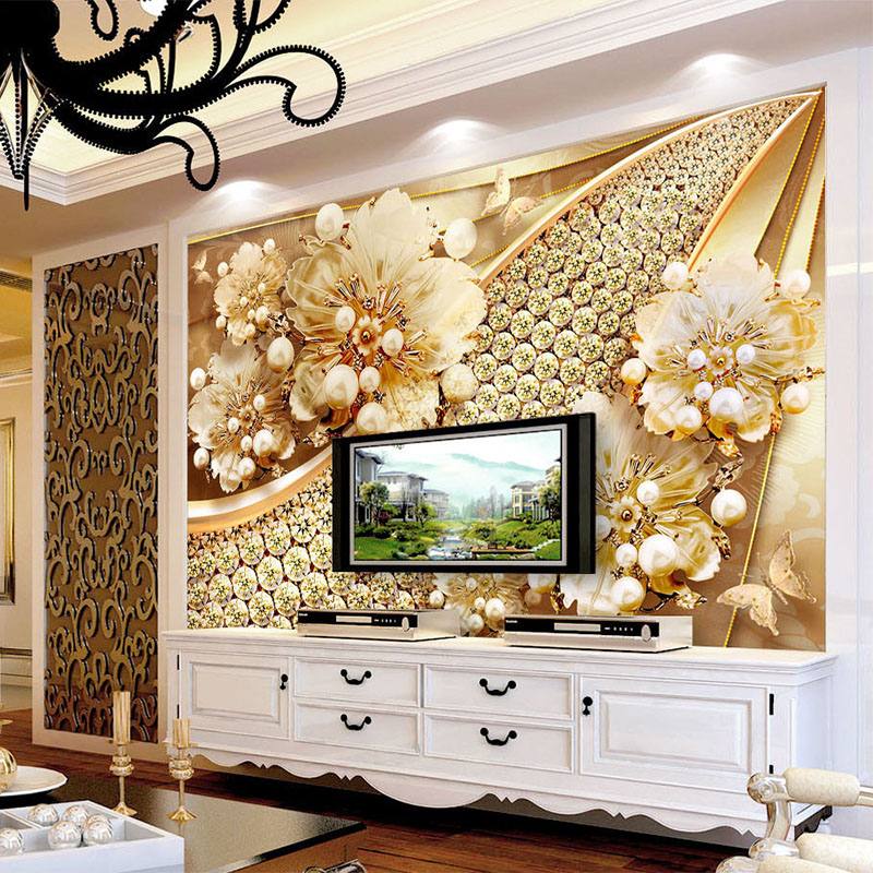 Custom Photo Wallpaper 3D Embo - 3D Printing Foto avaliação e preço