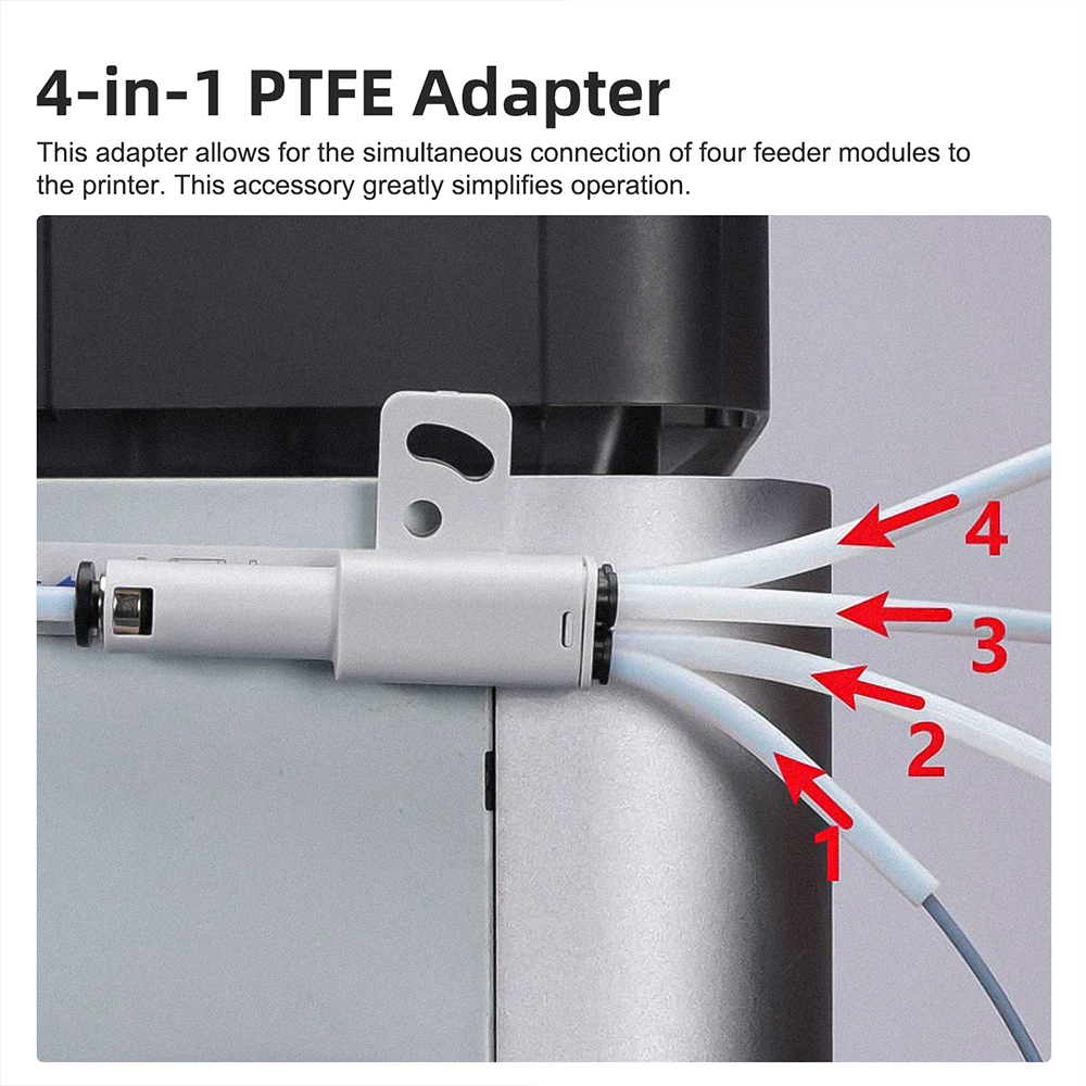 For 3D Printer Part 4in1 PTFE  - 3D Printing Machine avaliação e preço