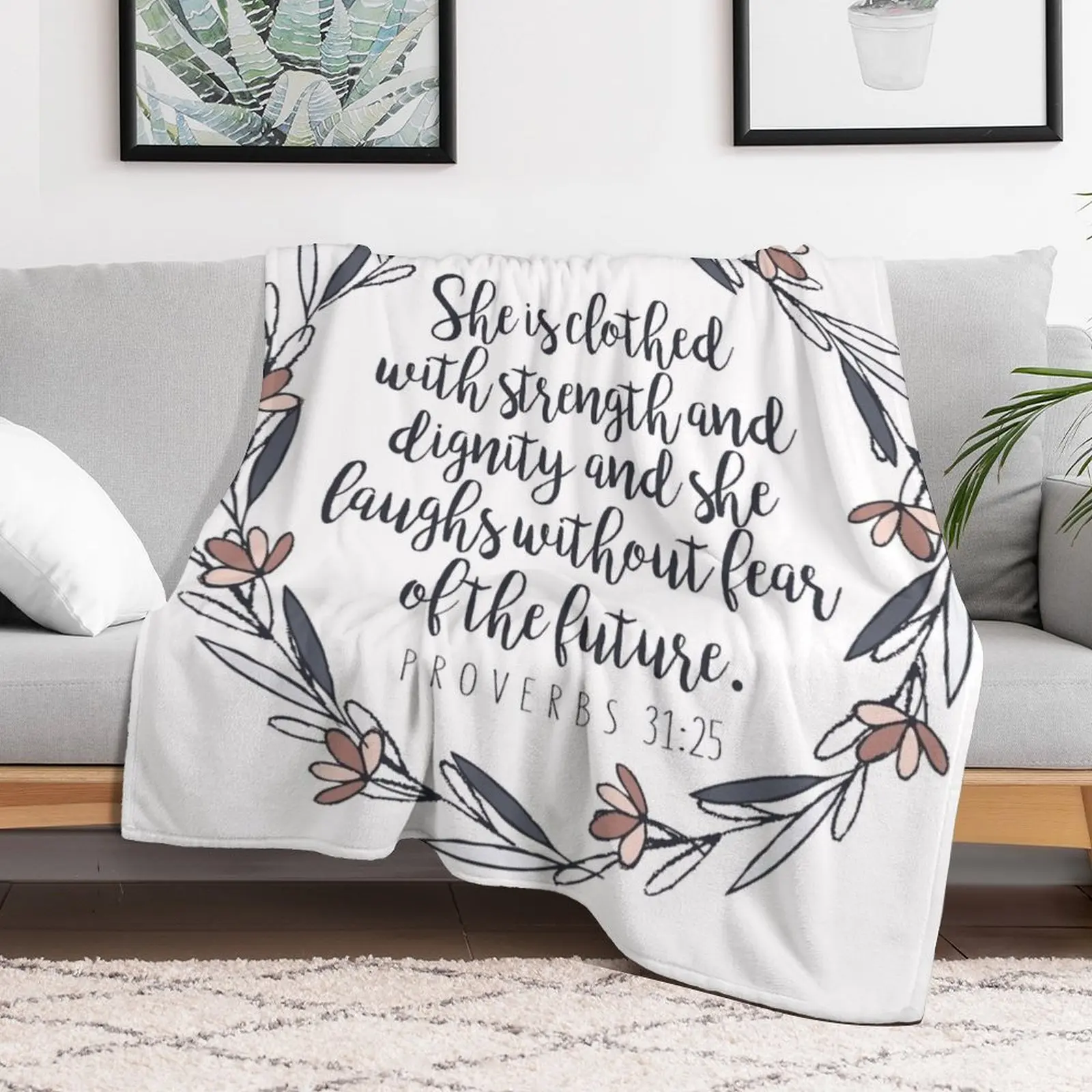 Bible Verse - Proverbs 31:25 T - 3D Printing Verse avaliação e preço