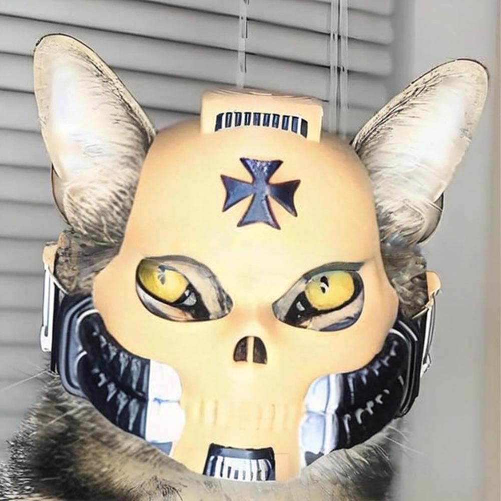 1/2/3PCS Cat Dog Helmet Costum - 3D Printing Foto avaliação e preço