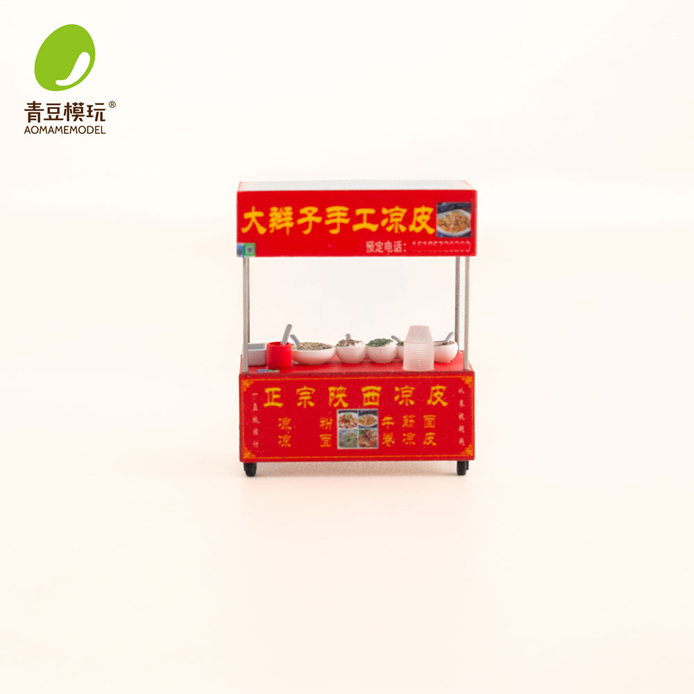 1/64 Night market s Model Kit- - 3D Printing Resin avaliação e preço