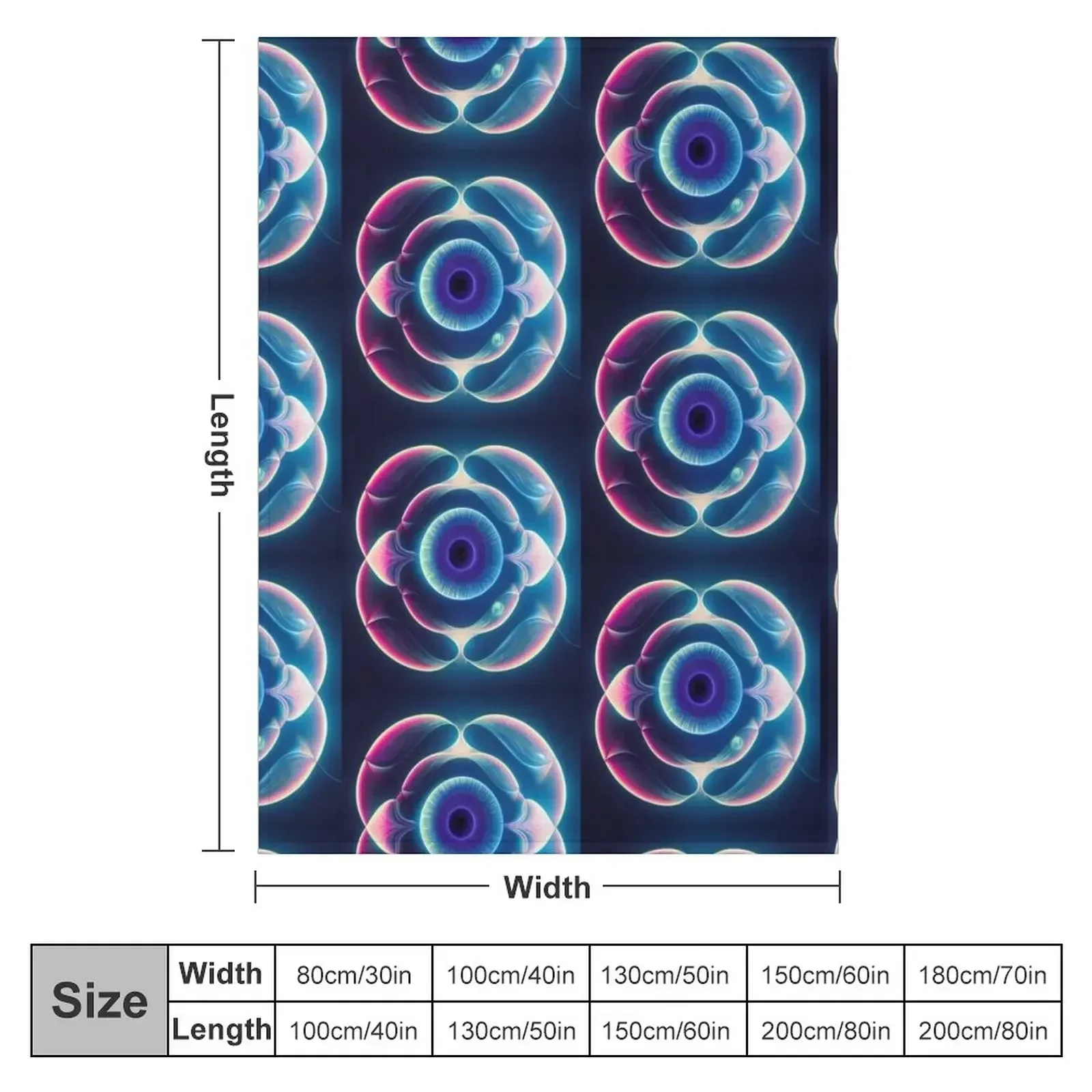 Sacred Geometry Hologram Throw - 3D Printing Hologram avaliação e preço