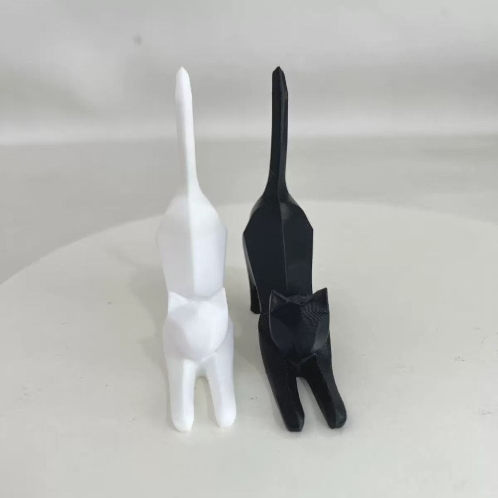 Mini Kitten Ring Storage Rack  - 3D Print Isopropyl Alcohol avaliação e preço