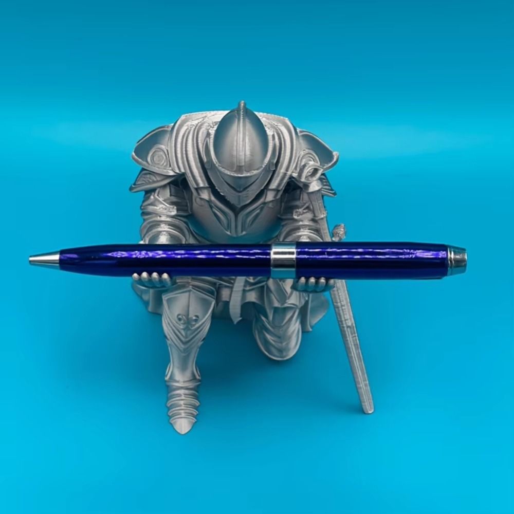 Funny Kneeling Knight Pen Hold - 3D Printing Holder avaliação e preço