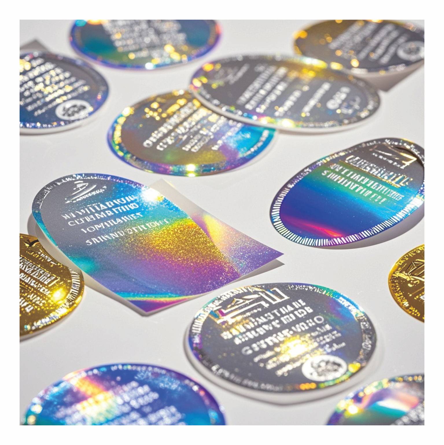 Hot Selling Hologram Sticker W - 3D Printing Hologram avaliação e preço