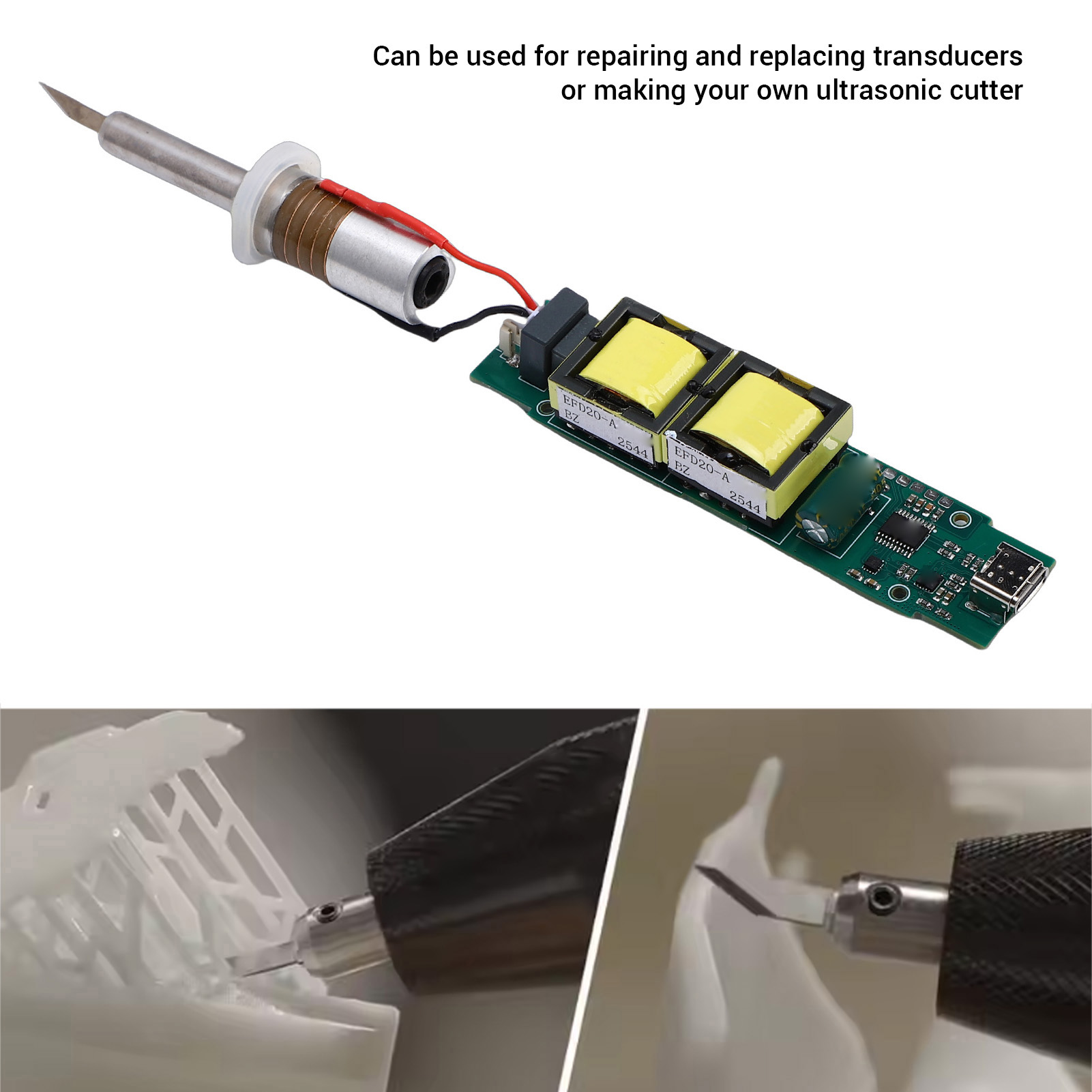 Ultrasonic Cutter Transducer K - 3D Printing Resin avaliação e preço