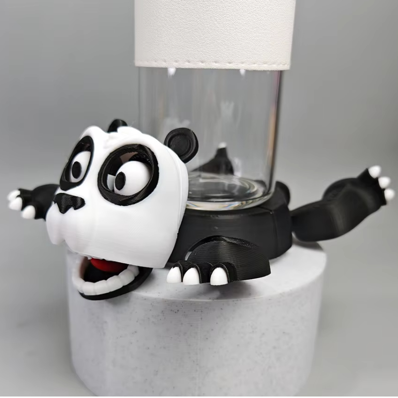 Creative Coaster Panda Cat Cup - 3D Printing Holder avaliação e preço
